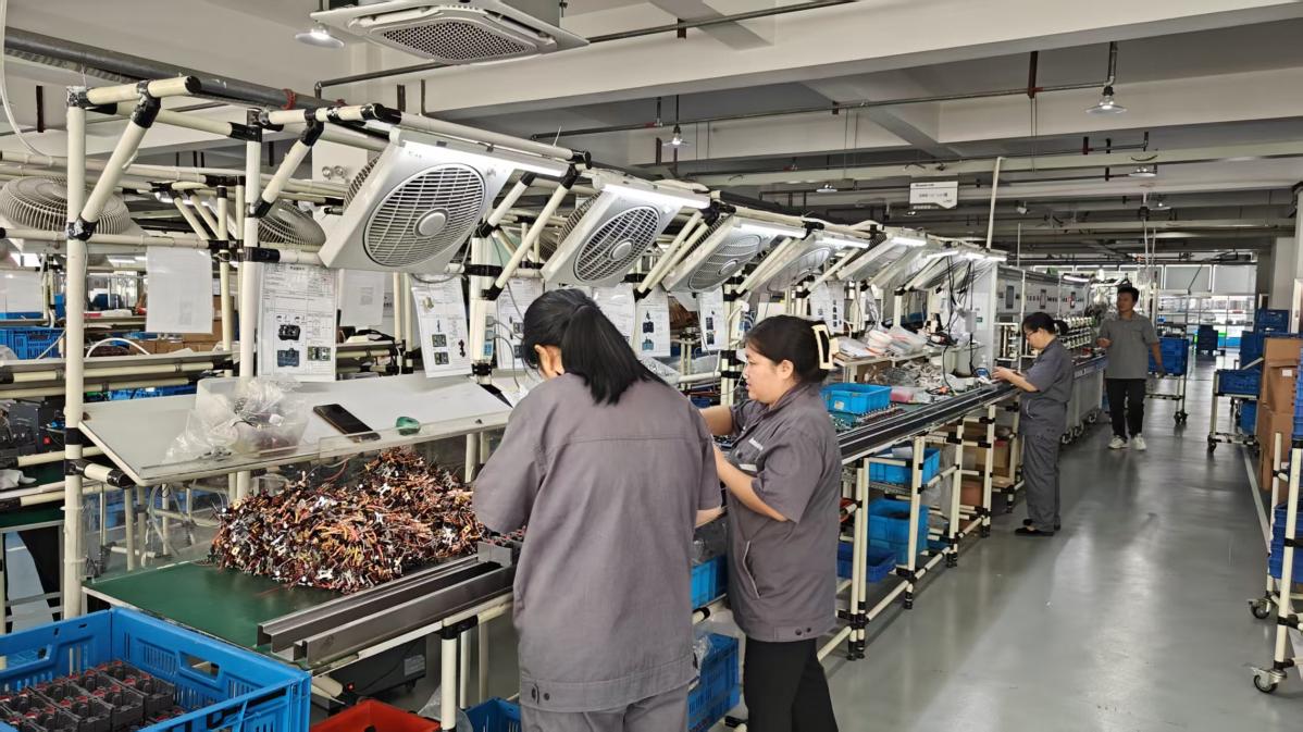 Ensamblaje 3 — Control de calidad en línea de producción