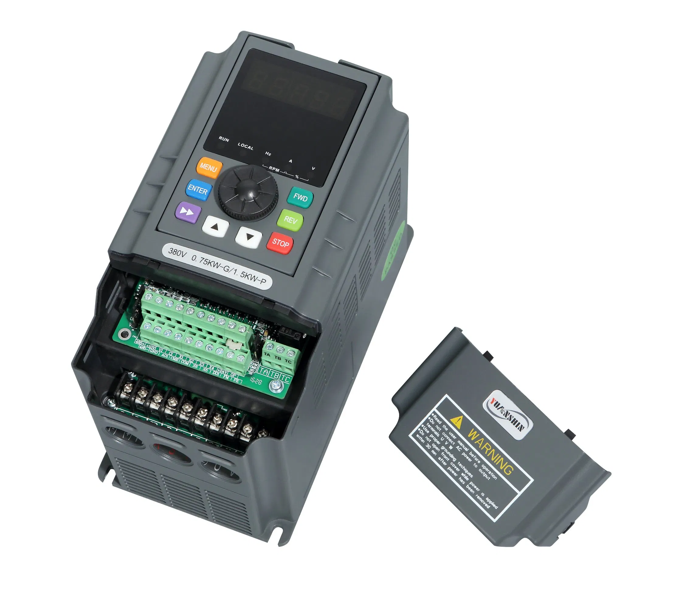 Control de Vector Certificado CE 220V 380V Variador de Frecuencia de Fase Única y Trifásica
