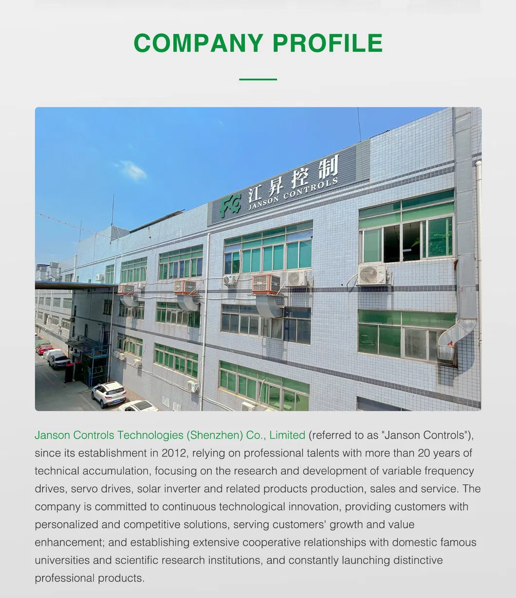 15kw 380V Inversor de CA para aplicaciones de ascensores