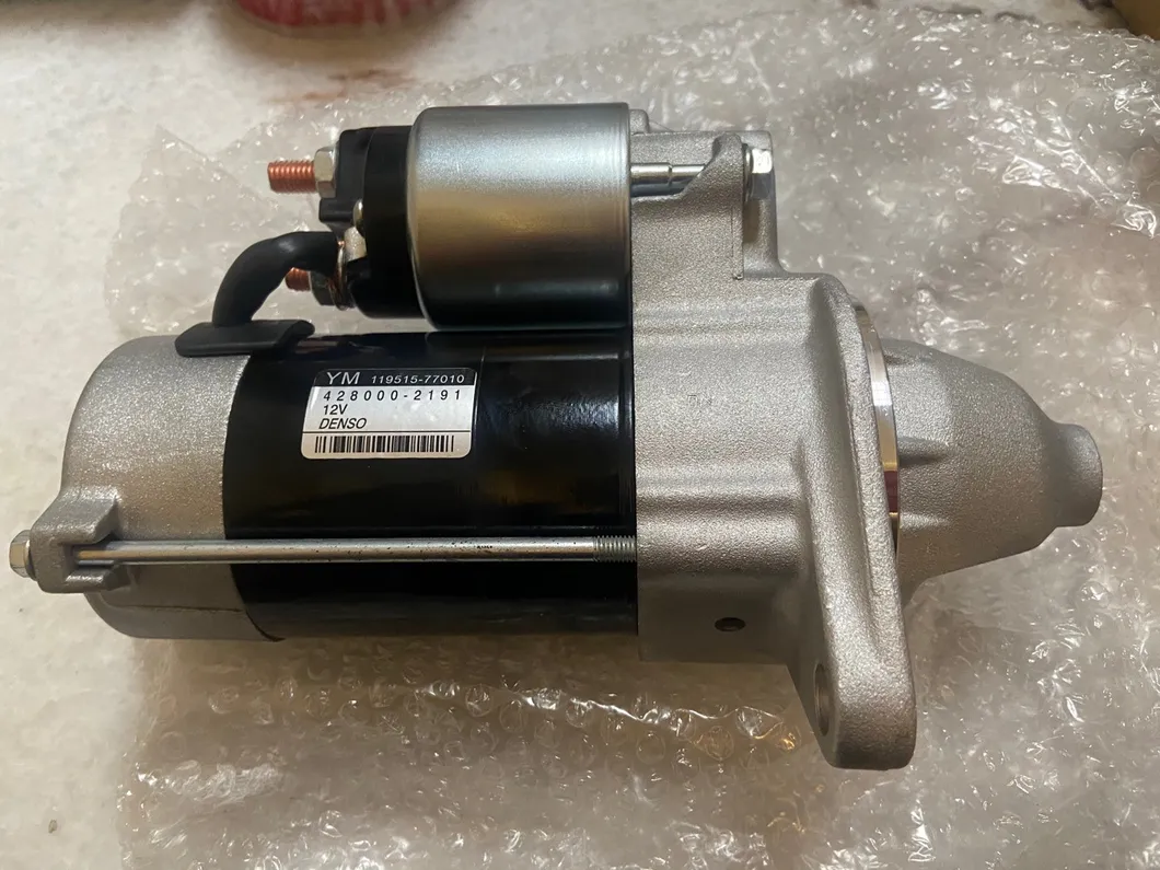 Motor de arranque de trasplantadora Yanmar Ym119515-77010 Arranque 428000-2191