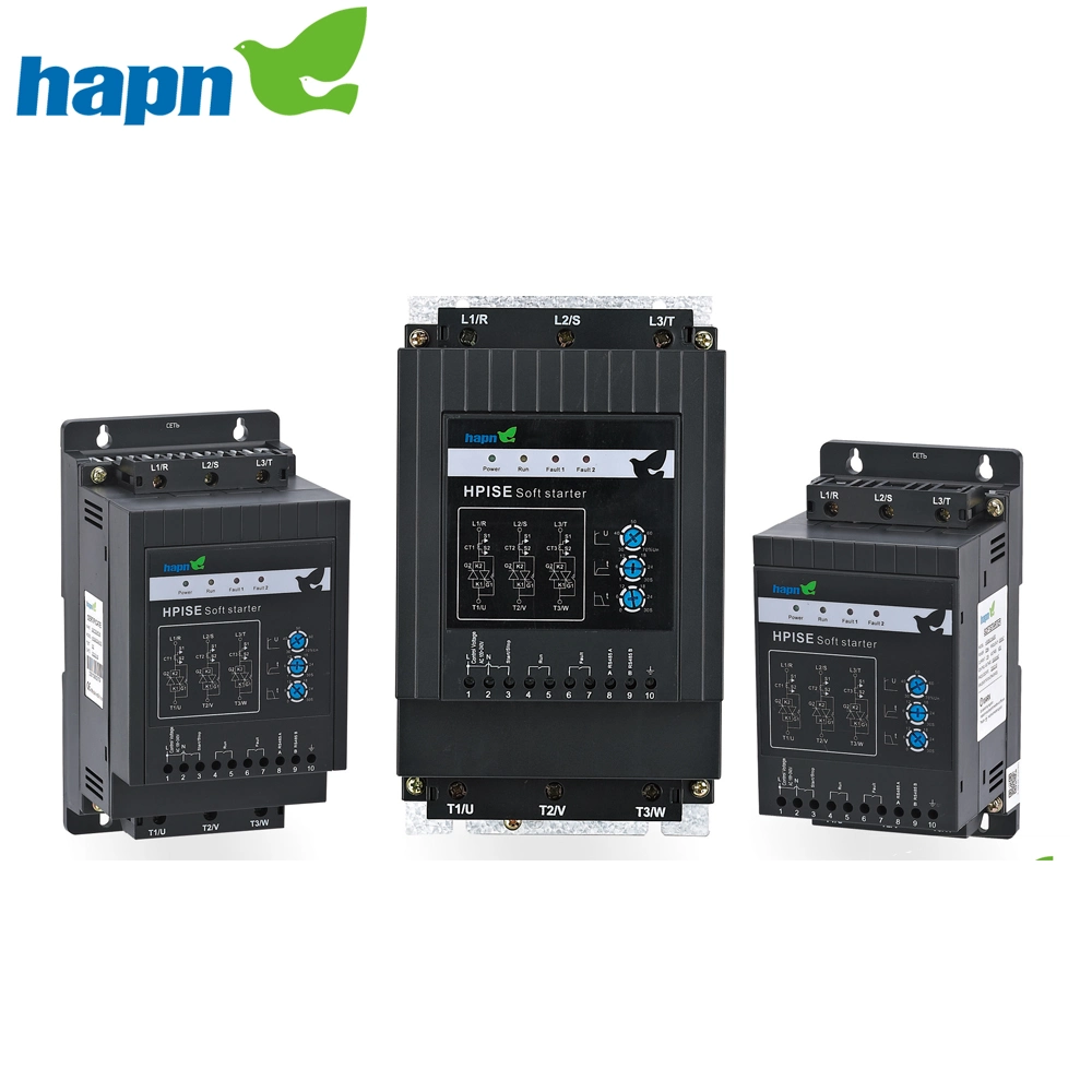 Hpise 0.75-75kw Economía de Motor de Baja Tensión Trifásico 380V Arrancador Suave