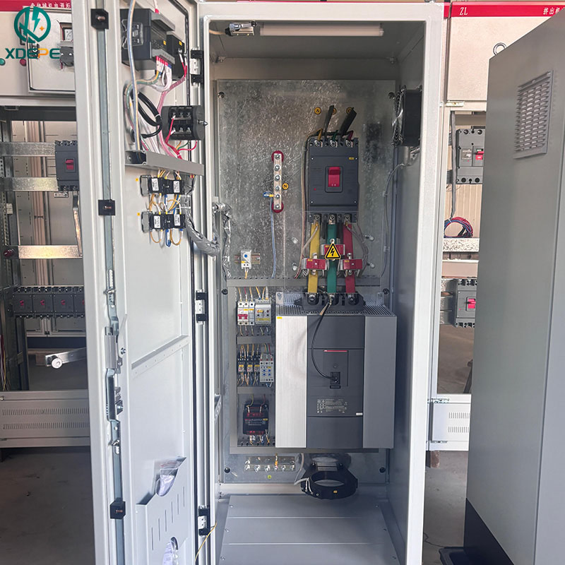 IP55 Armario de Arranque Suave de Automatización Panel de Control de Motor para Soplador de Aire