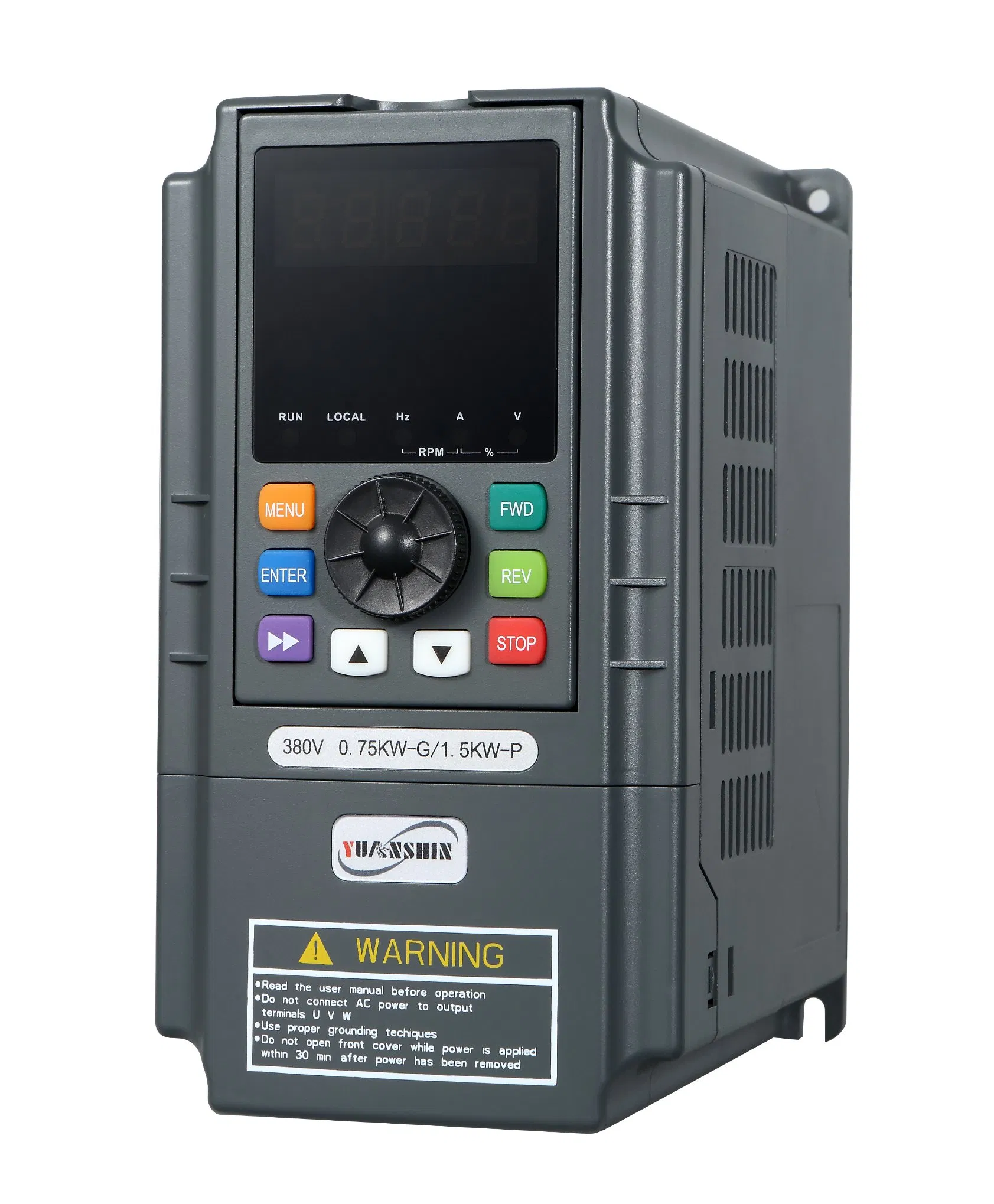 Control de Vector Certificado CE 220V 380V Variador de Frecuencia de Fase Única y Trifásica
