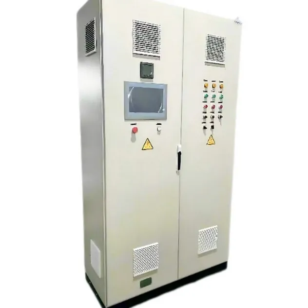 Panel de control de variador de frecuencia industrial para ahorro de energía en planta de energía