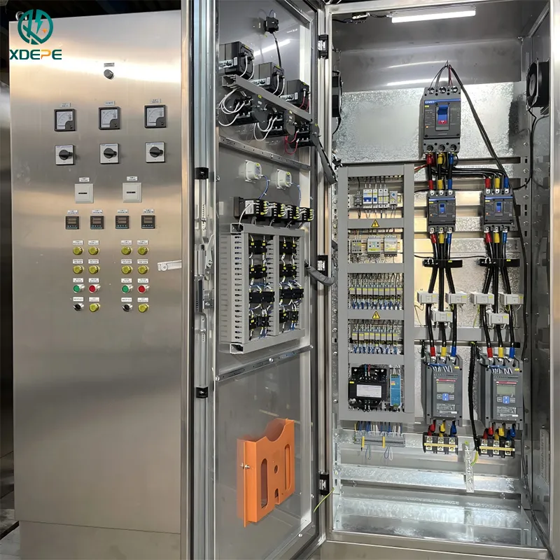 Panel de Control de Motor con Arrancador Suave Integrado para Bomba de Agua