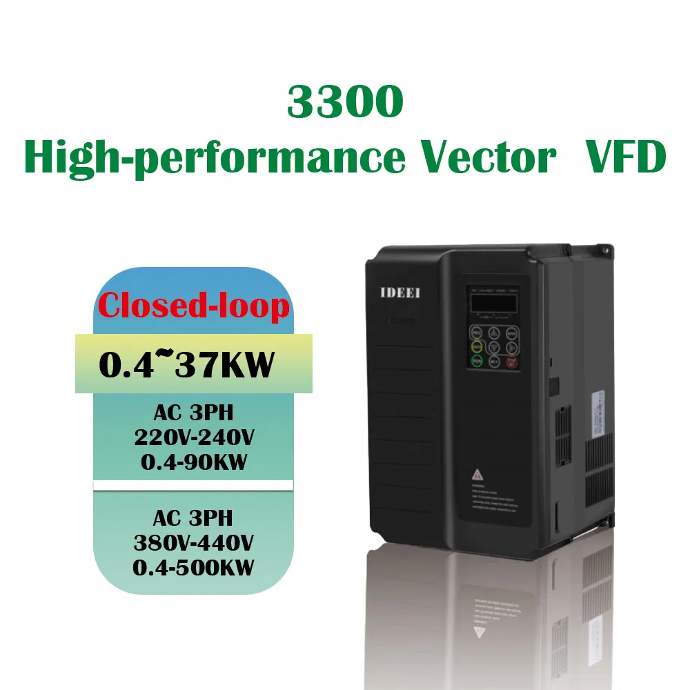 0.5kw 3 Fase 380V Entrada y 3 Fase 380V Salida Inversor de Frecuencia 500W Mini VFD VSD 1HP Controlador de Motor AC