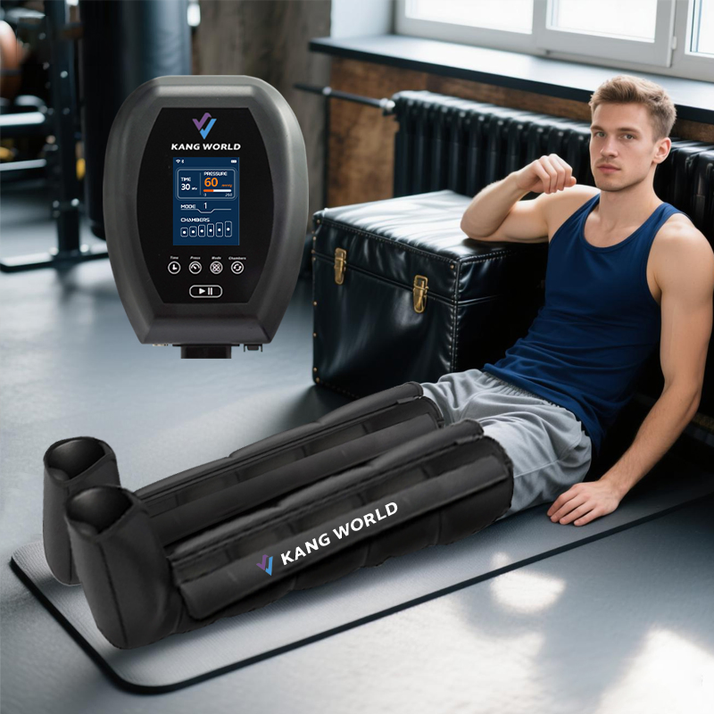 Car Wide Pressure Range Space Saving Full Leg Massage Device