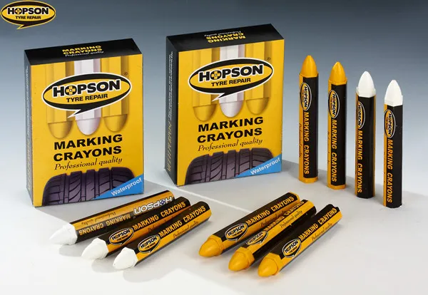 Tire Marking Crayons Display