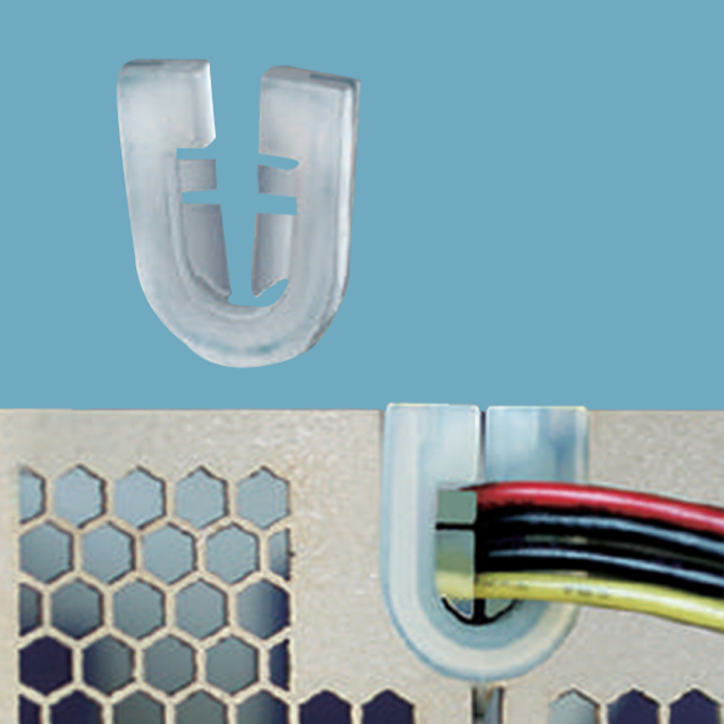 Customizable Insulator 95% U Alumina Ceramic Insulator Parts PVC Wire Direct Protection Ring U Coil