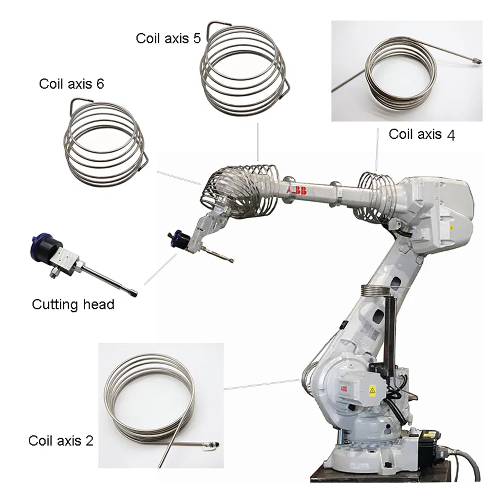 Ultra High Pressure Coil for Waterjet Robotic Arm Cutting Machinery