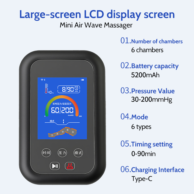 Cheap Price Promote Blood Circulation Auto-Shutoff Long-Service Low-Consumption Leg Comfort Device Mf-8531-6b