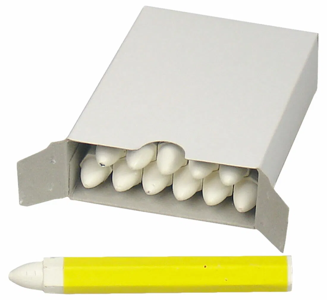 Tyre Chalk Wax Marker Markers Tire Tyre Crayon Repair Marking Chalk 12 PCS White