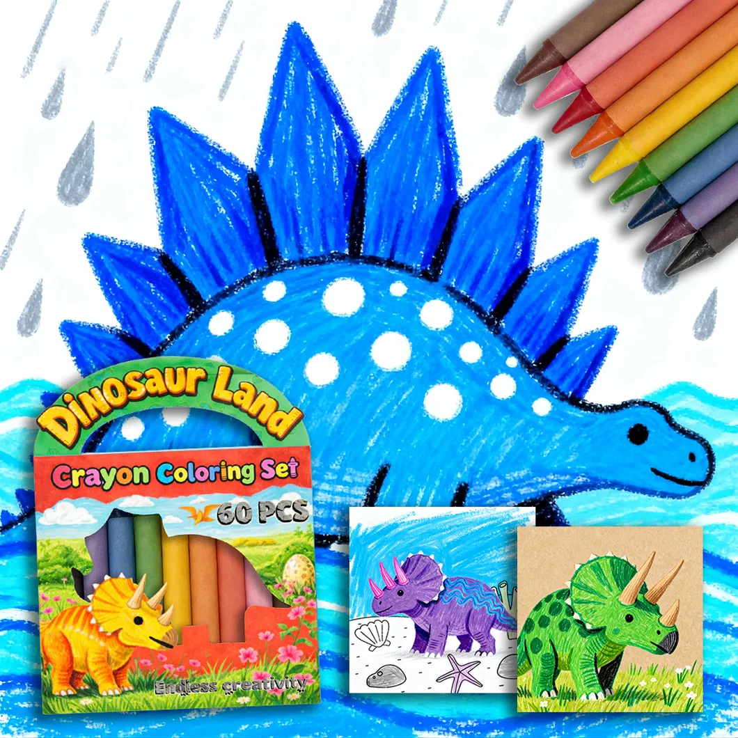 Dinosaur Coloring Set 4