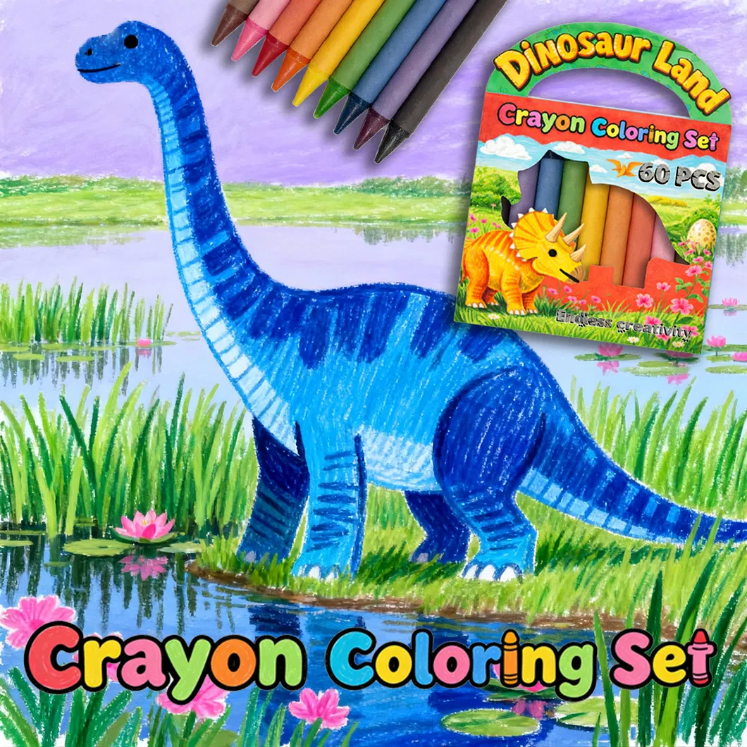 Dinosaur Coloring Set 6