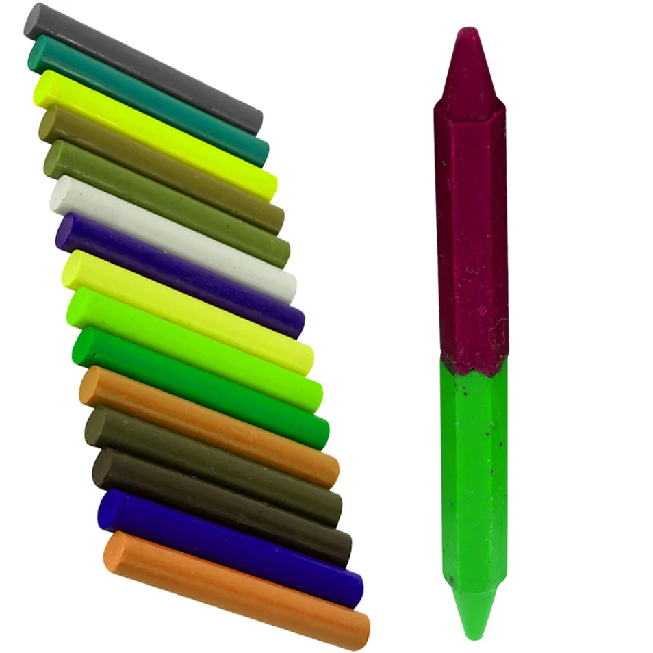 Hexagon Crayon Display 2