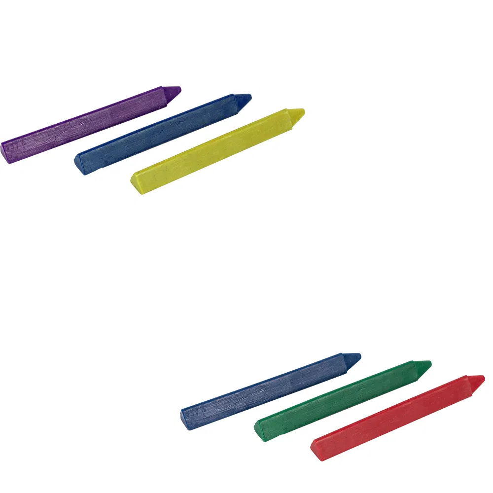 Hot-Selling Toddler-Friendly 3CT Triangle Shape Mini Wax Crayon for School Children