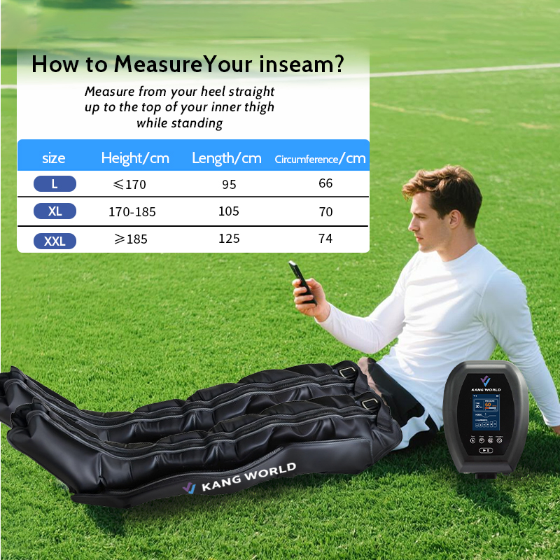 Pulsating Airflow Cycle Kangworld 40*28*32 Intensity Adjustable Intelligent Massage Device