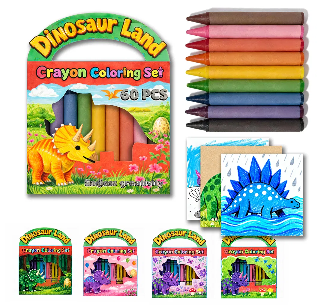 Dinosaur Coloring Set 1