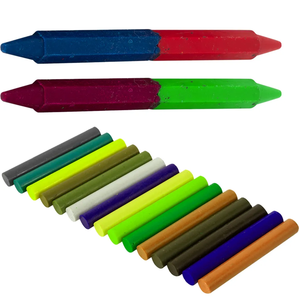 Hexagon Crayon Display 1