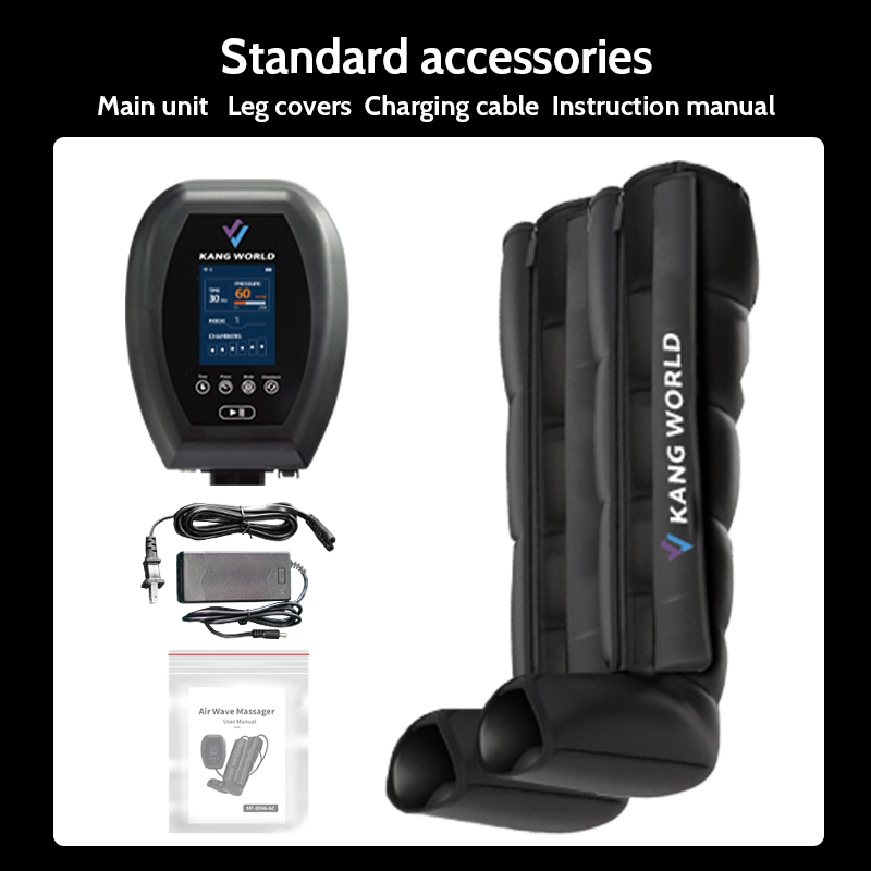 Car Wide Pressure Range Space Saving Full Leg Massage Device