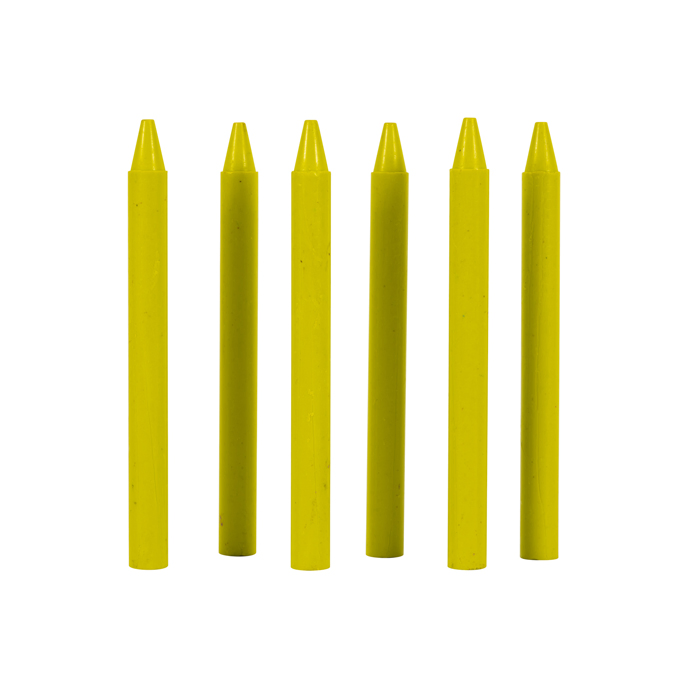 Triangle-Shaped Crayons - Colorful Hexagon Wax Crayons for Kids