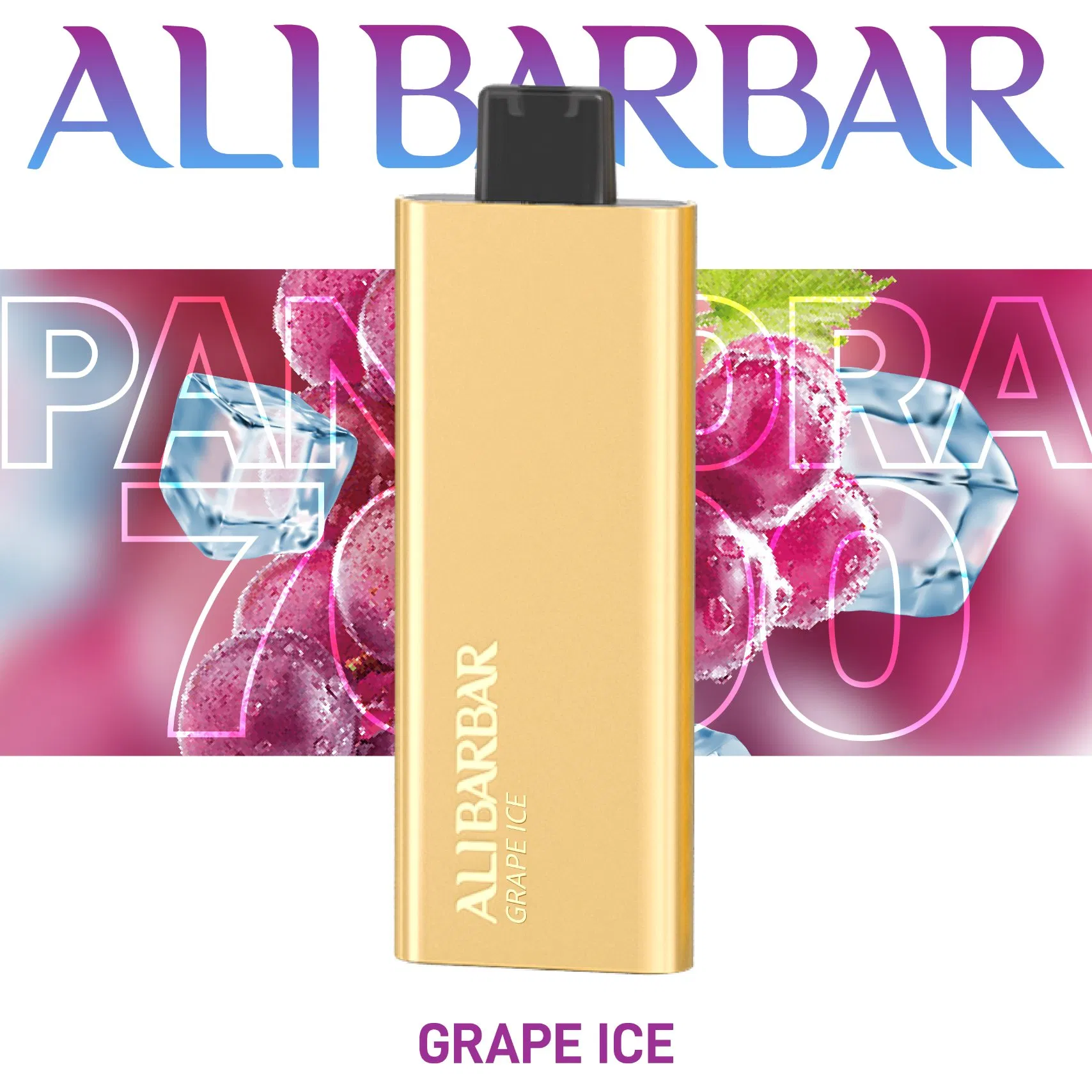Smooth Mango Ice Hit Alibarbar Pandora 7000 Mesh Coil Disposable Tpd Bulk