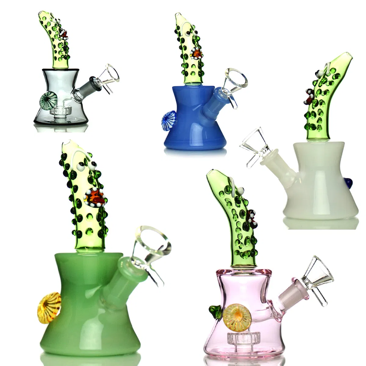 4" Milk Carton Rig Water Pipe Glass Smoking Pipe Shisha Hookah Vaporizer