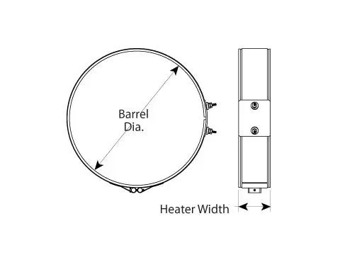 Ceramic Induction Band Heater