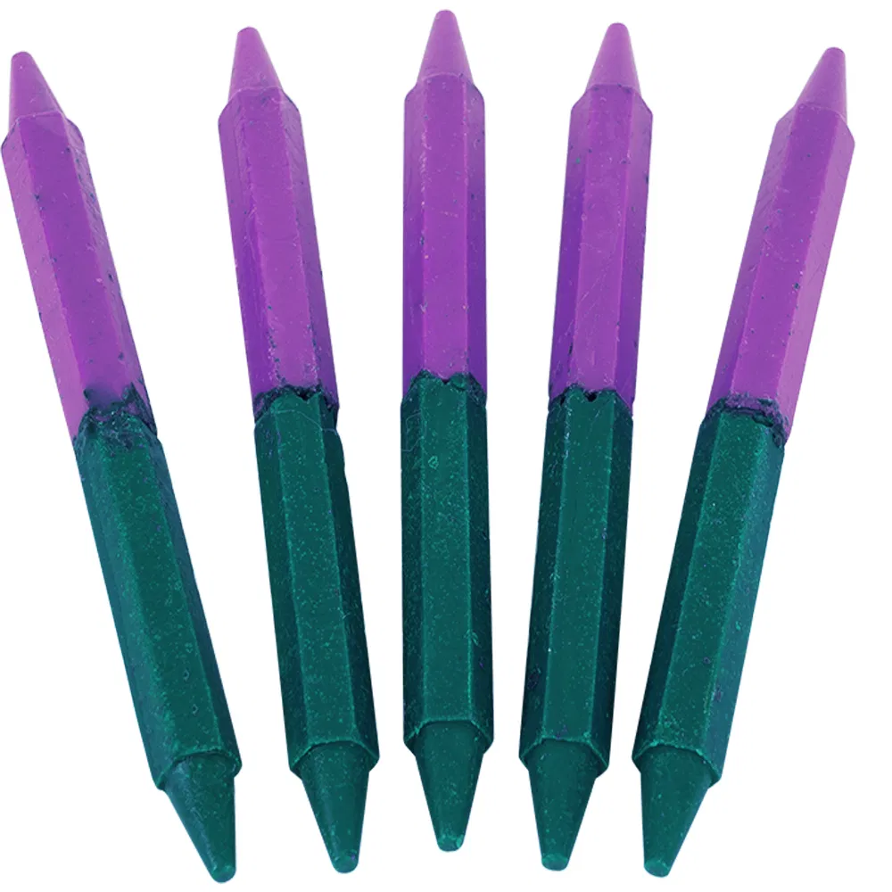 Non-Toxic Preschool-Use Hexagonal Crayon 4CT Hexagon Shape Crayon for Student