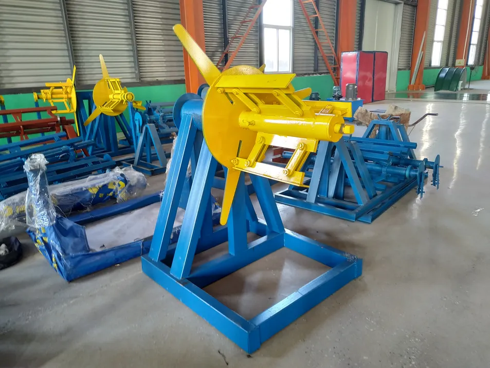Desenrollador de la máquina de conformado en frío