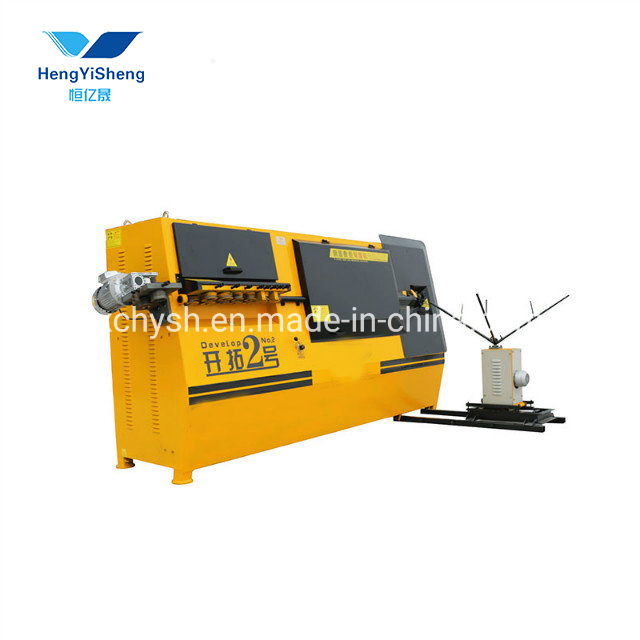 Máquina de doblado de estribos de barra de acero de refuerzo CNC totalmente automática de alta calidad en venta