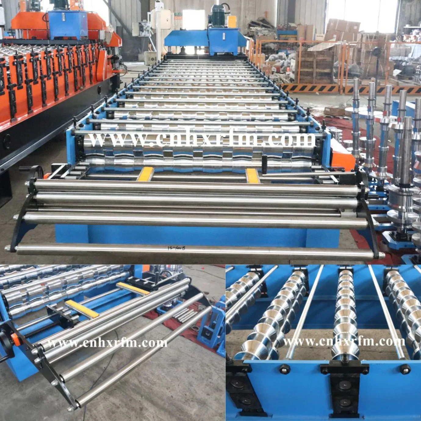 Máquina de Fabricación Personalizada de Materiales de Construcción 1008 Máquina Formadora de Rollos de Tejas de Hierro Metálico Trapezoidal de Zinc Maquina Para Hacer