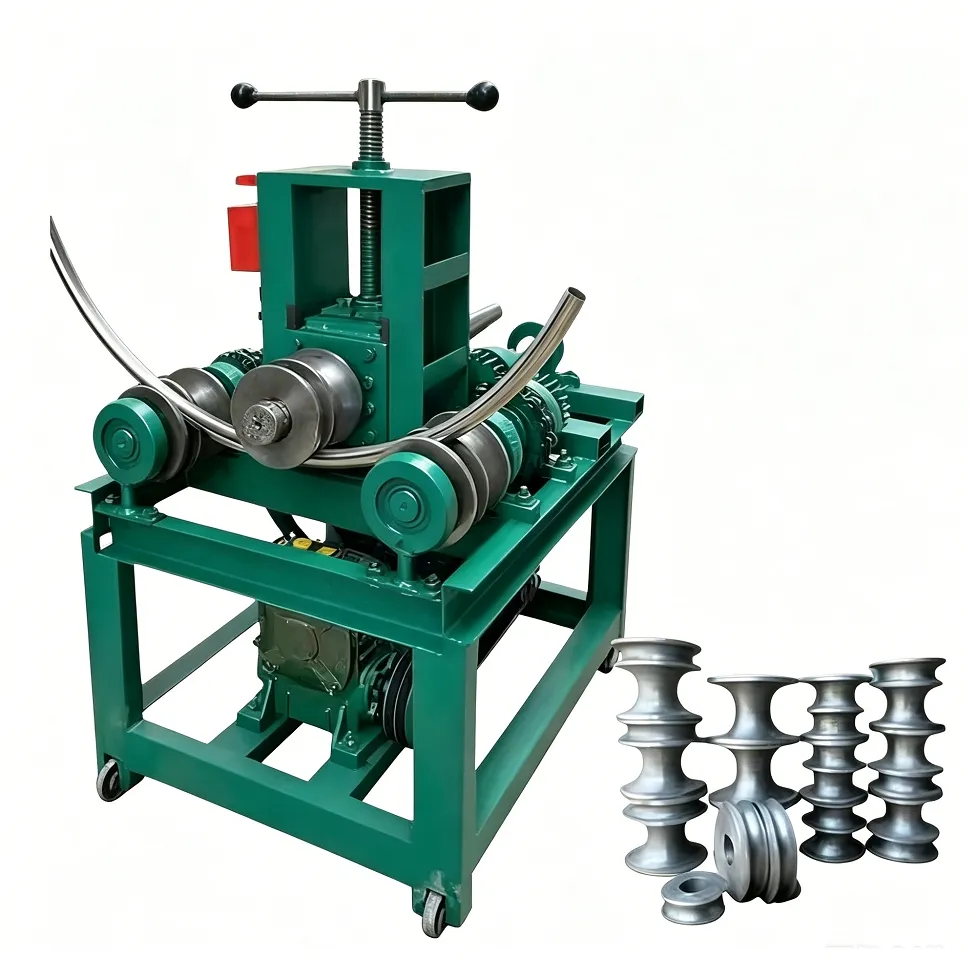 Máquina de Doblado de Tubos de Precisión para Formar Ángulos en Invernaderos y Estructuras de Muebles