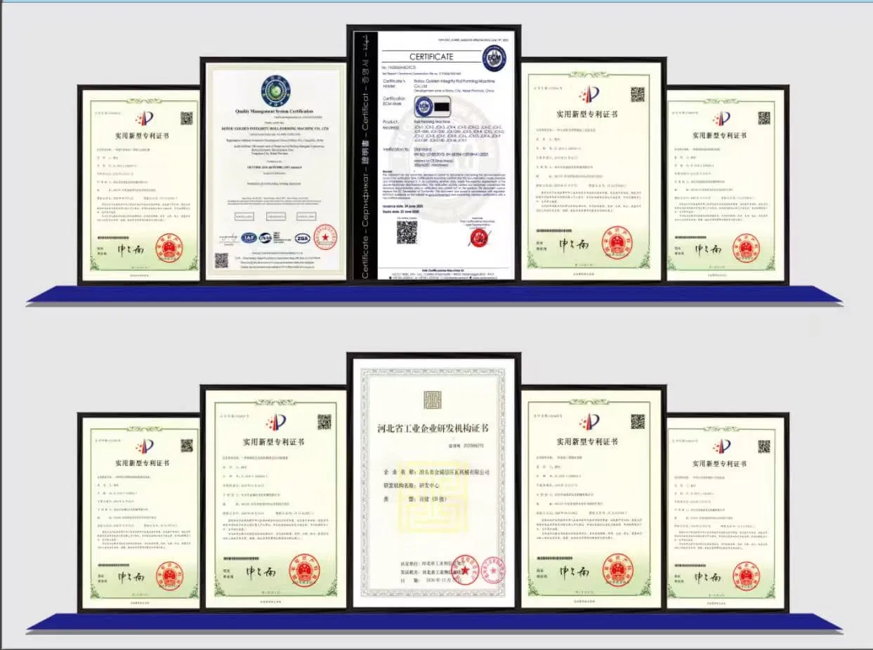 Certificado CE e ISO de calidad
