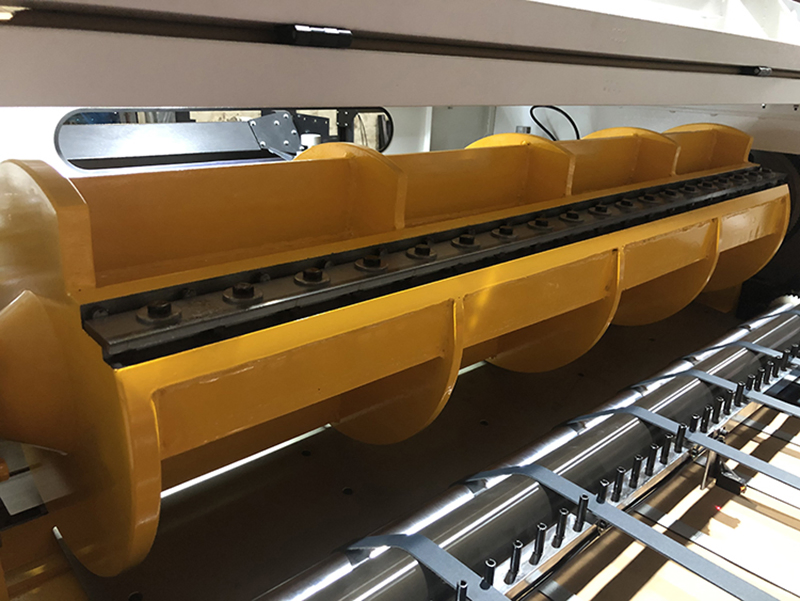 Máquina de corte, despiece y corte transversal de papel de embalaje jumbo de doble 1 2 4 rollos a hojas