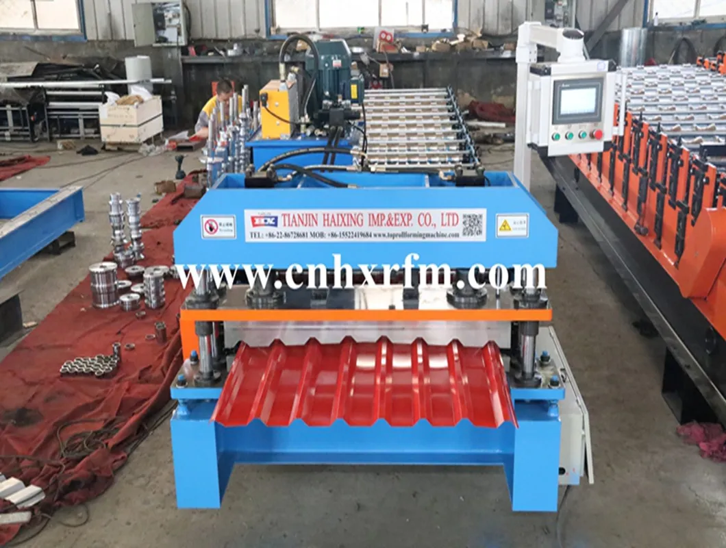 Máquina de Fabricación Personalizada de Materiales de Construcción 1008 Máquina Formadora de Rollos de Tejas de Hierro Metálico Trapezoidal de Zinc Maquina Para Hacer