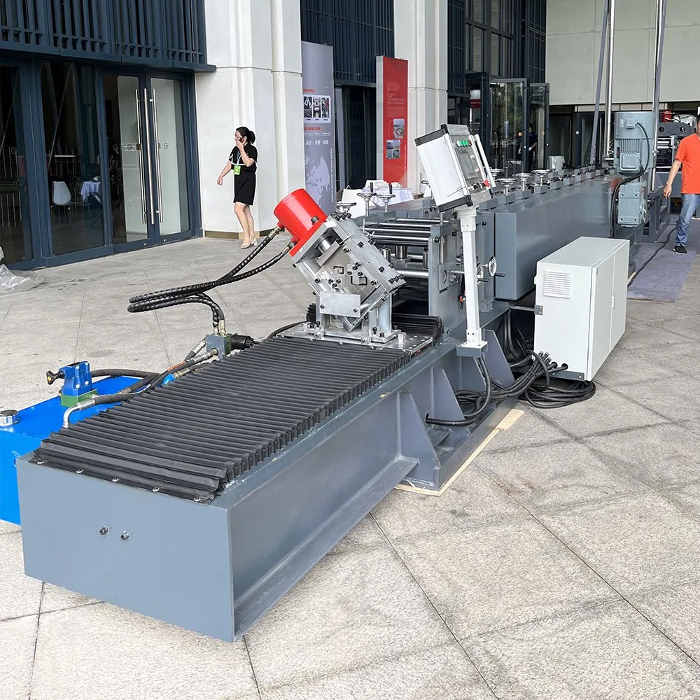 Máquina de conformado en frío para la fabricación de canal de rodillo de soporte de panel solar con soporte de acero en forma de C
