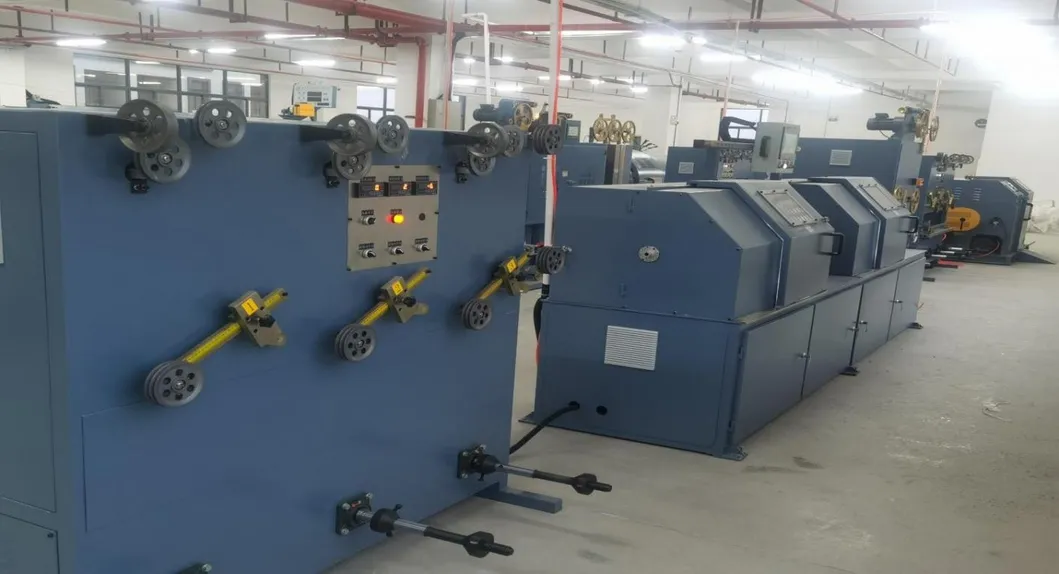 500mm Máquina de Envoltura de Cinta de Doble Capa para Línea Trenzada