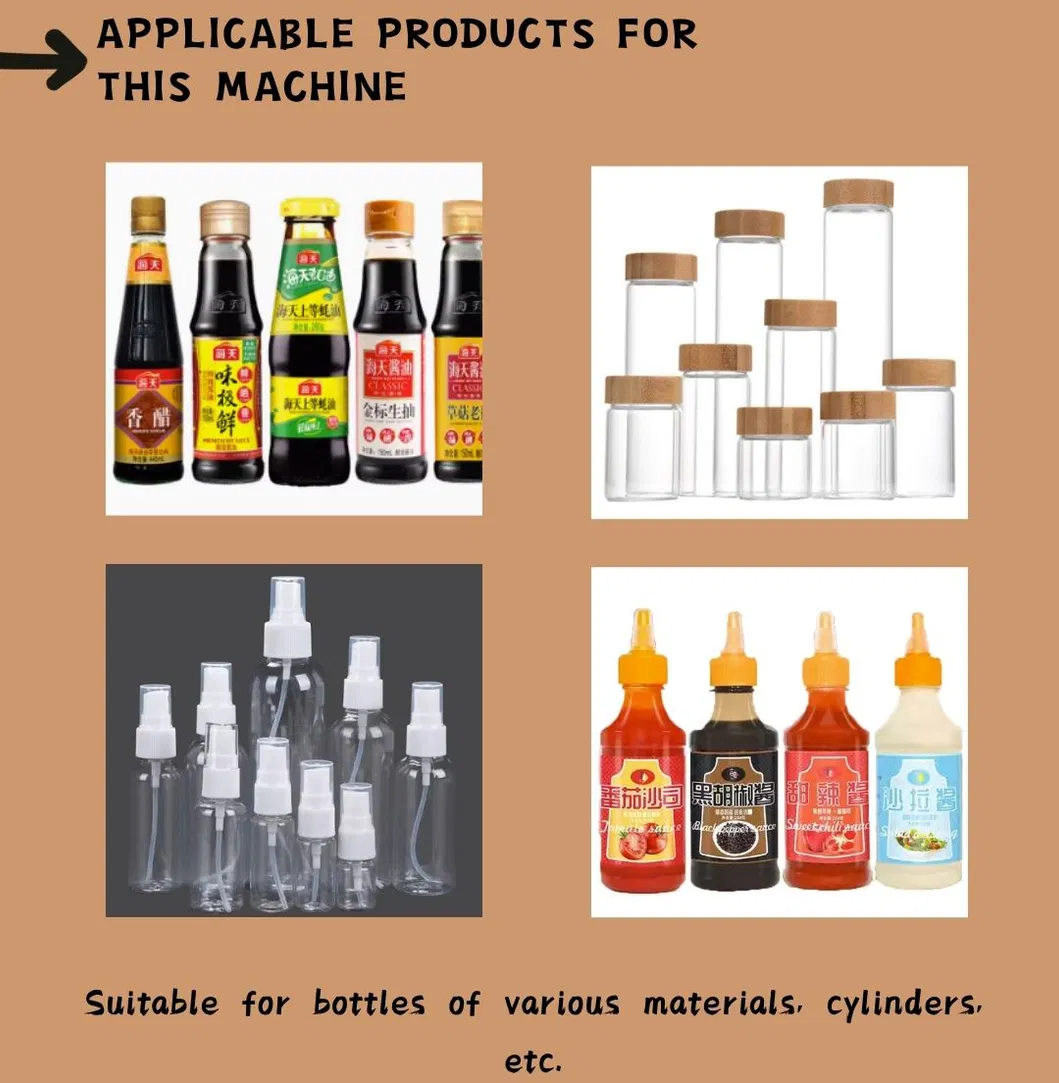 Aplicaciones de etiquetado en diferentes botellas