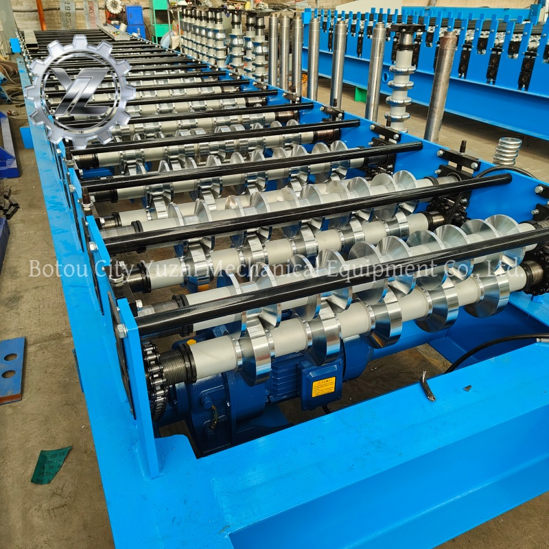Máquina de Formado en Frío de Doble Capa Máquina de Panel de Techo de Doble Nivel