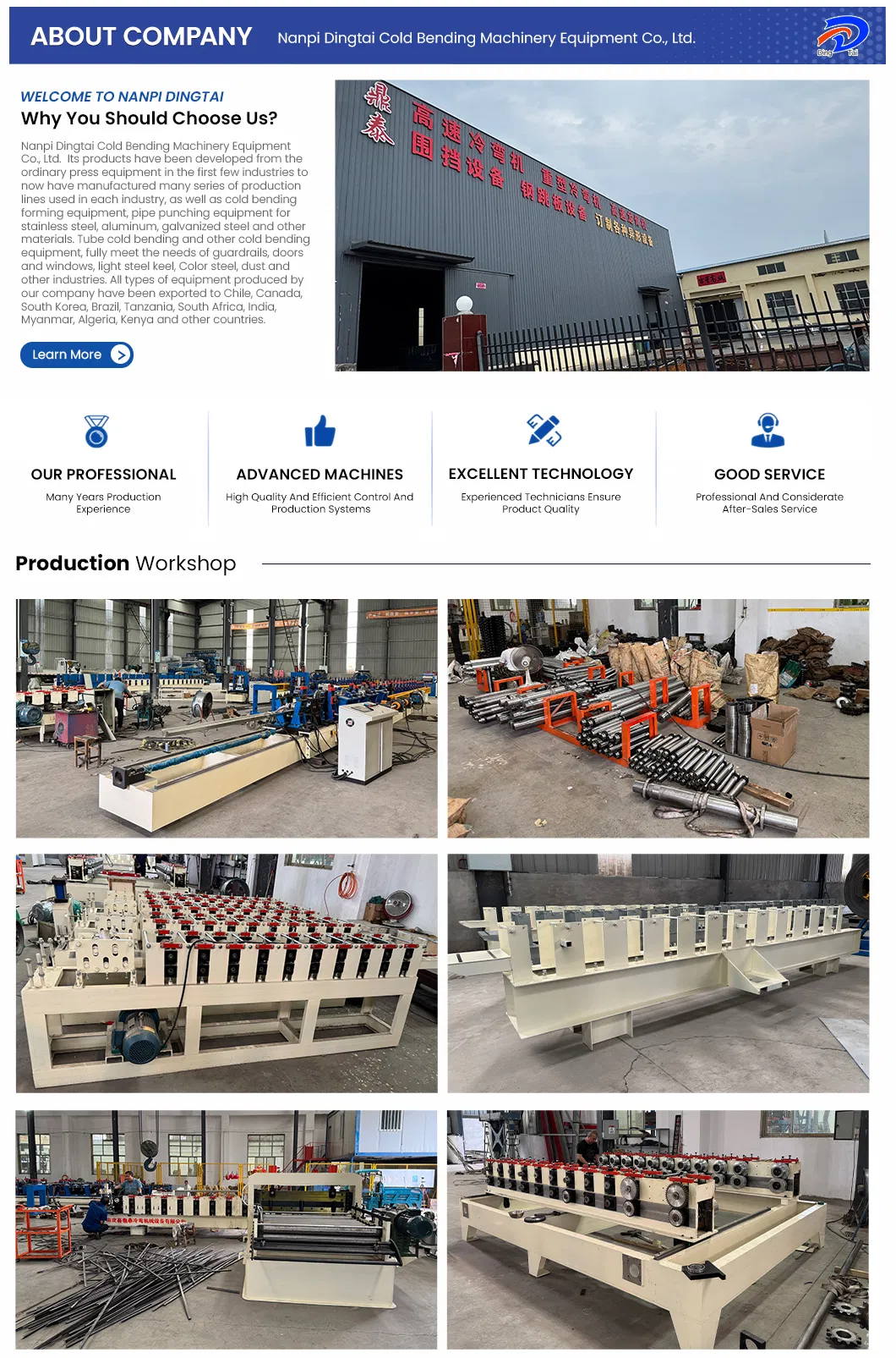 Máquina de Formado en Frío de Estructura de Acero para Soporte Solar de Alta Velocidad H400
