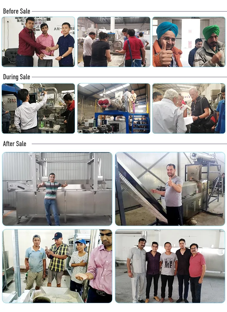 Visita de clientes a la fábrica