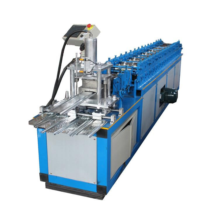 Máquina de formación de puertas de persiana de zinc, fresadora automática de persianas de acero