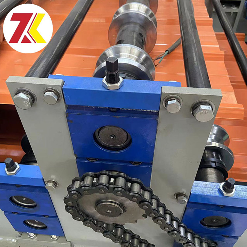 Panel de Techo Zhongke 1000 Omán 380V 8kw Máquina de Formado de Rollos de Hoja para Material de Construcción de Casas y Fábricas