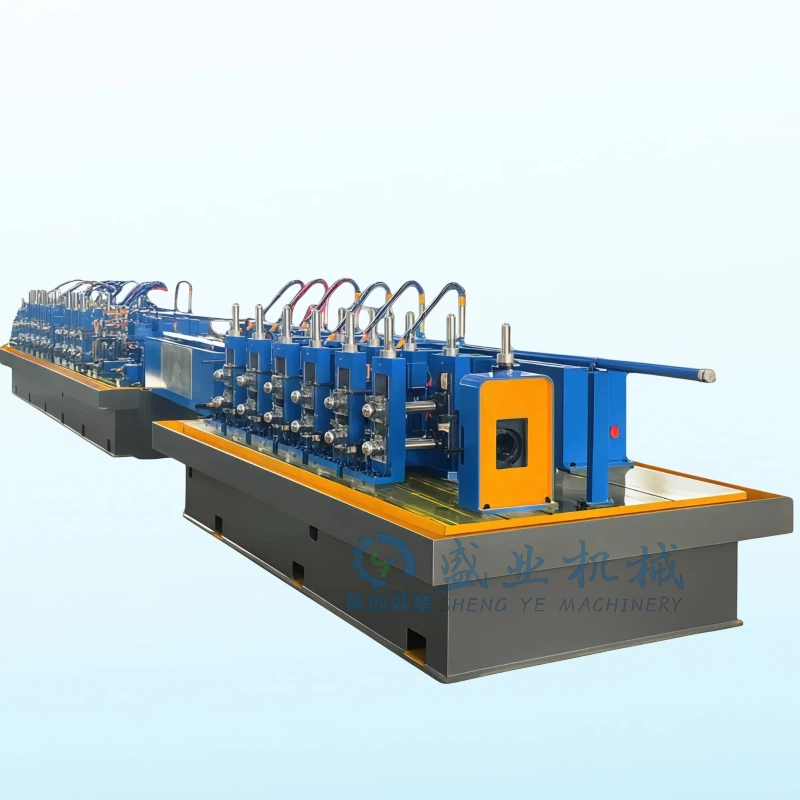 Máquina de fabricación de tubos de alta frecuencia de alta resistencia para la fabricación de tubos de acero para soportes solares