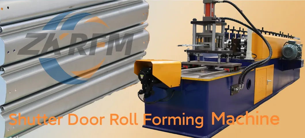 Máquina de persiana enrollable industrial de alta velocidad totalmente automática e inteligente para puertas de garaje de aluminio