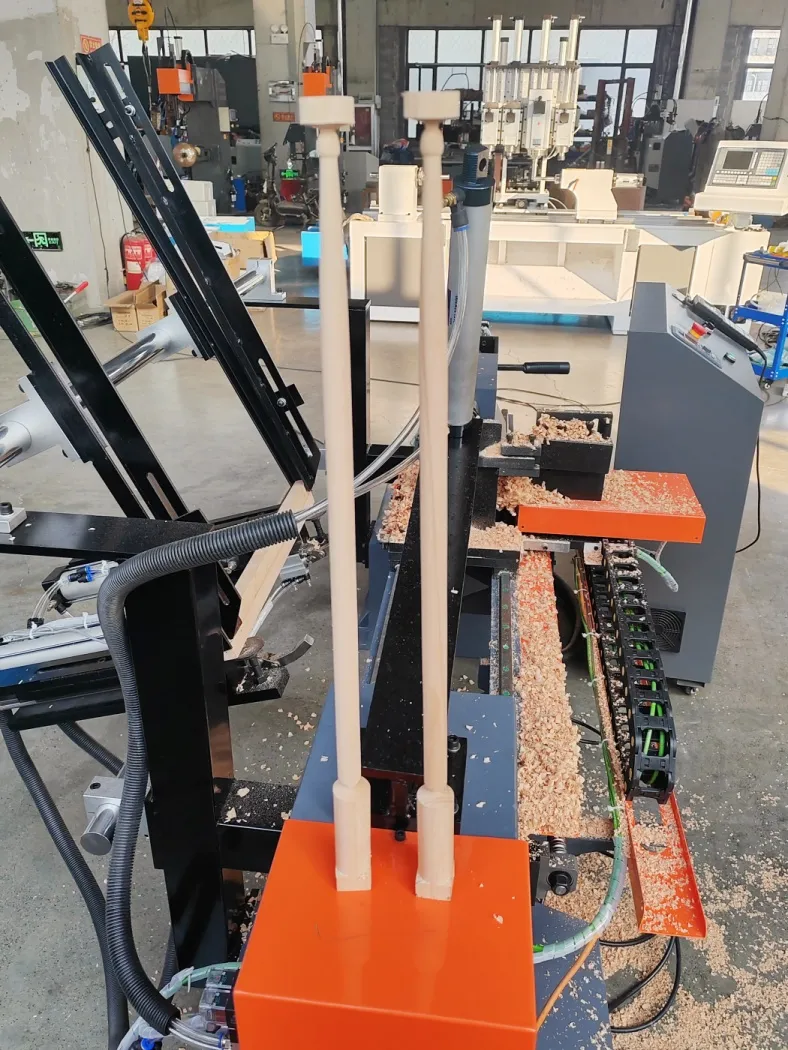 Estructura del torno de madera automático
