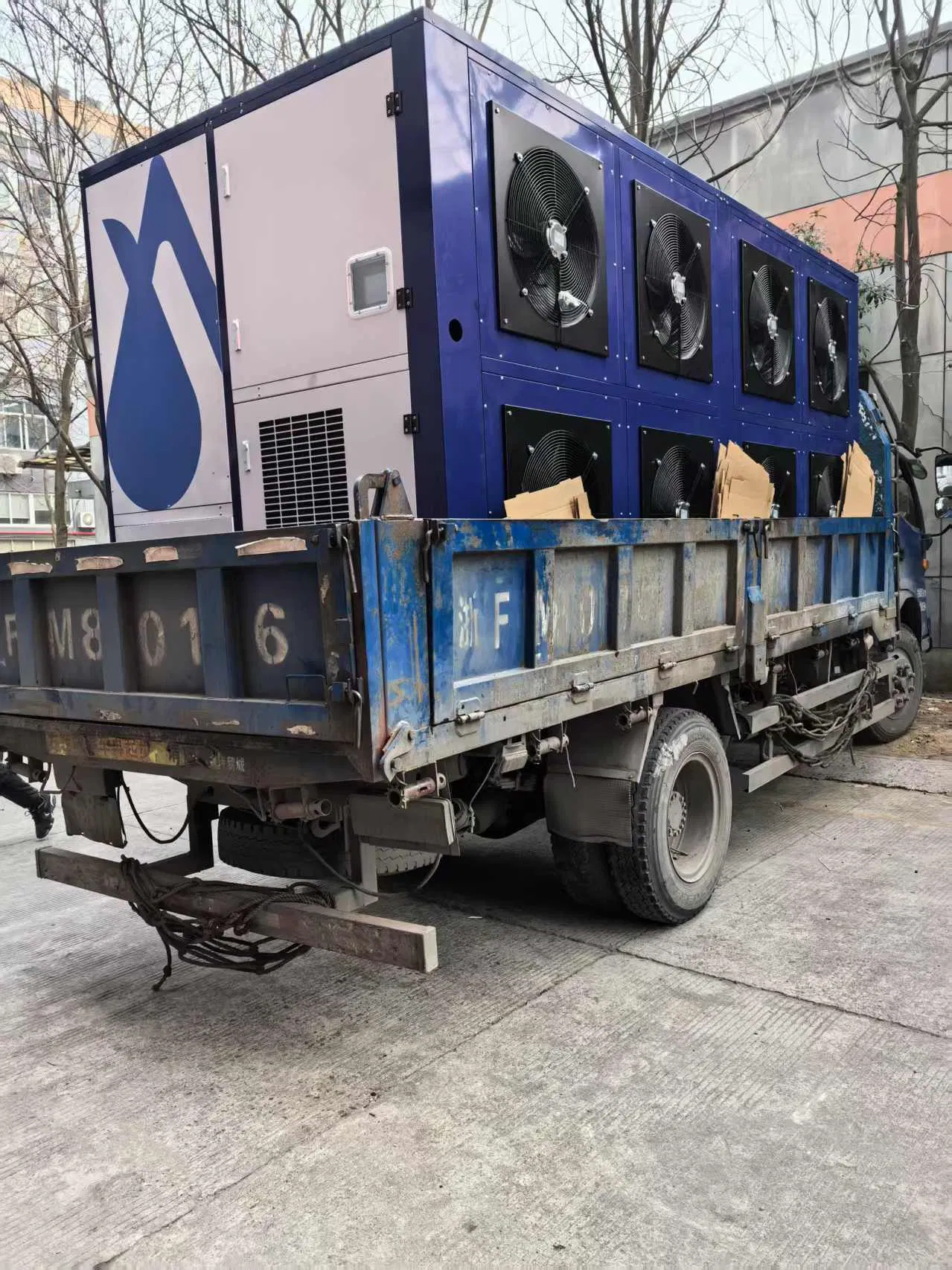 Máquina de Agua 5000L Generador de Agua Atmosférica Soporte Generador de Agua a partir del Aire Solar