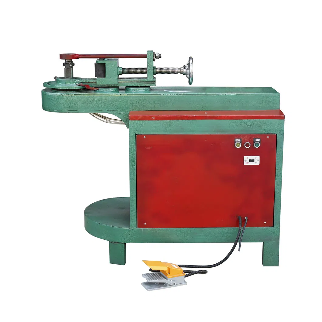 Máquina de doblado de tubos hidráulica con volante para doblado de tubos de barrera de tráfico