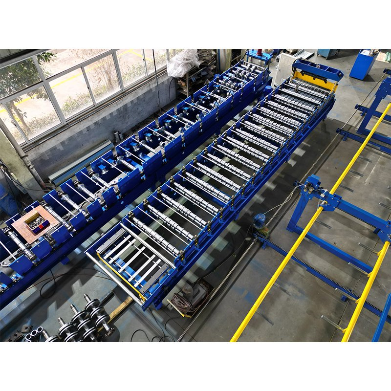 Máquina de conformado de paneles de techo y pared de una sola capa del proveedor
